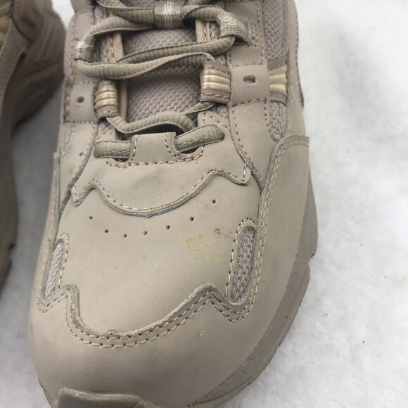 Vionic Womens Walker Taupe Mid-Top Lace-Up Sneaker Walking Shoes Size 9.5 (Wide) - Picture 4 of 10